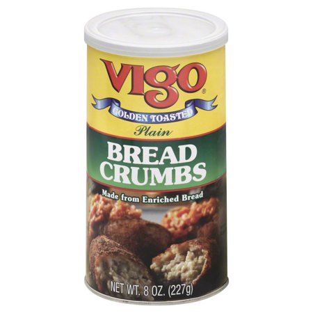Vigo Bread Crumbs Plain  8 oz (Pack of 12)