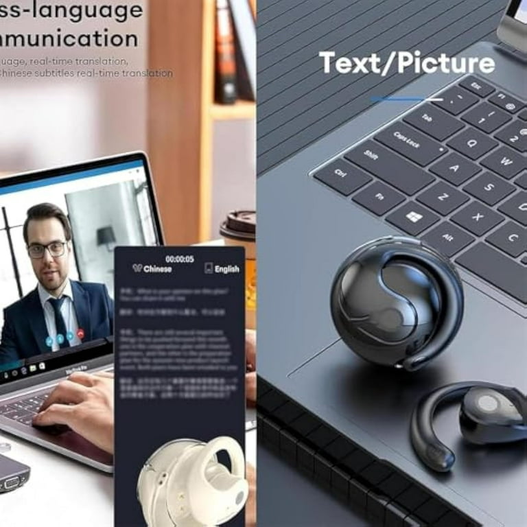 Gleegard Ai Headphones Translator, 2025 Ai Translation Earbuds