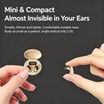 thumbnail image 3 of Wireless Bluetooth Earbuds In‑Ear Comfort Pain‑Free Mini Invisible Earphones with Digital Charging Case for All‑Night Wear Sleeping Earbuds, 3 of 4