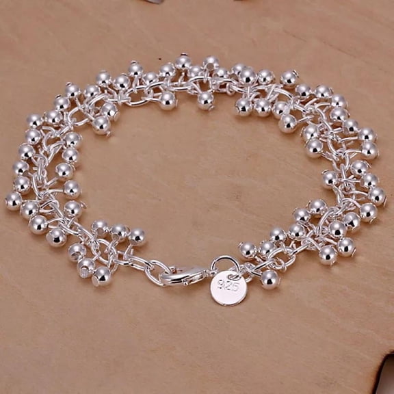 Unisex Women's 925 Sterling Silver Bracelet 8 Inches 2.6MM Lobster L2