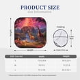 thumbnail image 3 of Fotbe Lantern Giraffes Magical Forest Juego de 2 Piezas de Parasoles para Parabrisas | Bloqueador Solar para Auto | Accesorios Plegables para Protección Solar Interior-Large, 3 of 6