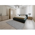 thumbnail image 5 of Ahgly Company Machine Washable Indoor Square Transitional Gray Cloud Gray Area Rugs, 3' Square, 5 of 7