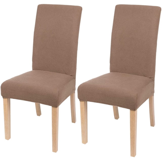 Stretch Dining Chair Covers, Soft Spandex Parsons Chair Slipcovers Furniture Protector Cover for Dining Room Kitchen Home Hotel Set