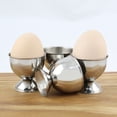 thumbnail image 6 of TONGMI Egg Holder Cup Set of 4 Egg Cups for Soft & Hard Boiled Eggs Stainless Steel, 6 of 13