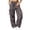 Brown, variant on Womens Parachute Pants Wide Leg Baggy Pants Y2K Elastic Waist Jogger Sweatpants Track Pants Streetwear