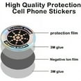 thumbnail image 5 of 12 Pieces Cell Phone Stickers Quantum Shield Shape Protector for Smartphones, Laptops, Tablets, TVs & Other Electronic Devices – Anti-Scratch & Signal Protection Stickers, 5 of 7