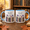 Black, variant on Personalized Aster Birth Flower Ceramic Mug September Book Lover Gift 11oz 15oz