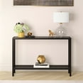 thumbnail image 4 of Henn&Hart 15" Clear Glass/Brass Glass/Fabric Table Lamp, 4 of 10