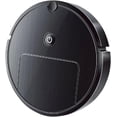 thumbnail image 1 of Robot Vacuum Cleaner Sweeping Automatic Slim Quiet Cleans Hard Floors to Pile Carpets Integral Memory Multiple Cleaning Vacuums for and Carpet (Black, One Size), 1 of 7
