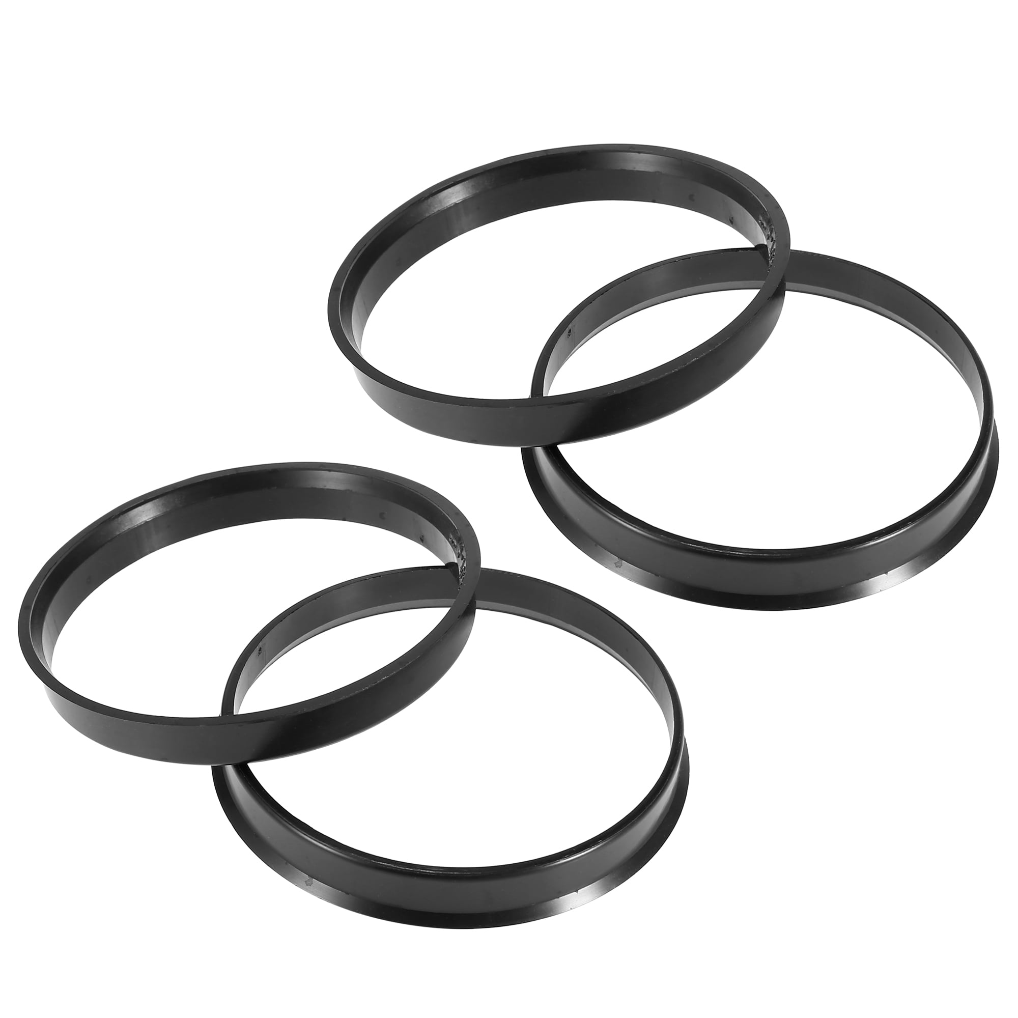 4pcs Plastic 70.3mm to 74.1mm Car Hub Centric Rings Wheel Bore Center Spacer