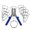 1 Set, variant on Sylvtty Miter Spring Clamps Set Ergonomic Handle Compact Size Portable Wide Application Spring-loaded Pliers Clip Kit for Woodworking