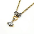 thumbnail image 3 of Ruiboury Collier Unique en Acier Inoxydable Incontournable pour Homme Moderne Collier Homme Collier Homme Collier Colliers Pendentif Tel Qu'illustré 60cm 1Ensemble, 3 of 6