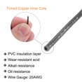 thumbnail image 3 of Uxcell 2 Count Wire Polyvinyl Chloride Hookup Wire, Copper Wire with Spool for Internal Connecting Wire Black 20AWG,30m, 3 of 7