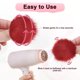thumbnail image 4 of Uxcell 1-Pack Pompones de Piel Sintética, 4.7 Pulgadas/12 cm Bolas de PomPoms Suaves y Esponjosas con Bucle Elástico para DIY[Rojo], 4 of 7