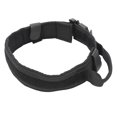 thumbnail image 3 of Collar de perro ajustable duradero algodón cachorro collares para mascotas con hebilla de metal para perros negro L YUNYI BRAND Deportes, 3 of 8