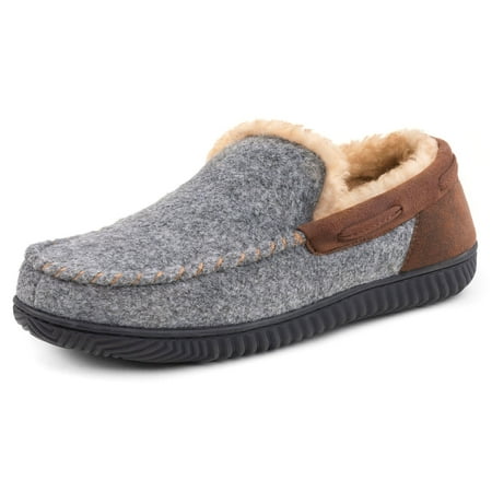 

RockDove Men s Hearthfire Memory Foam Moc Slipper