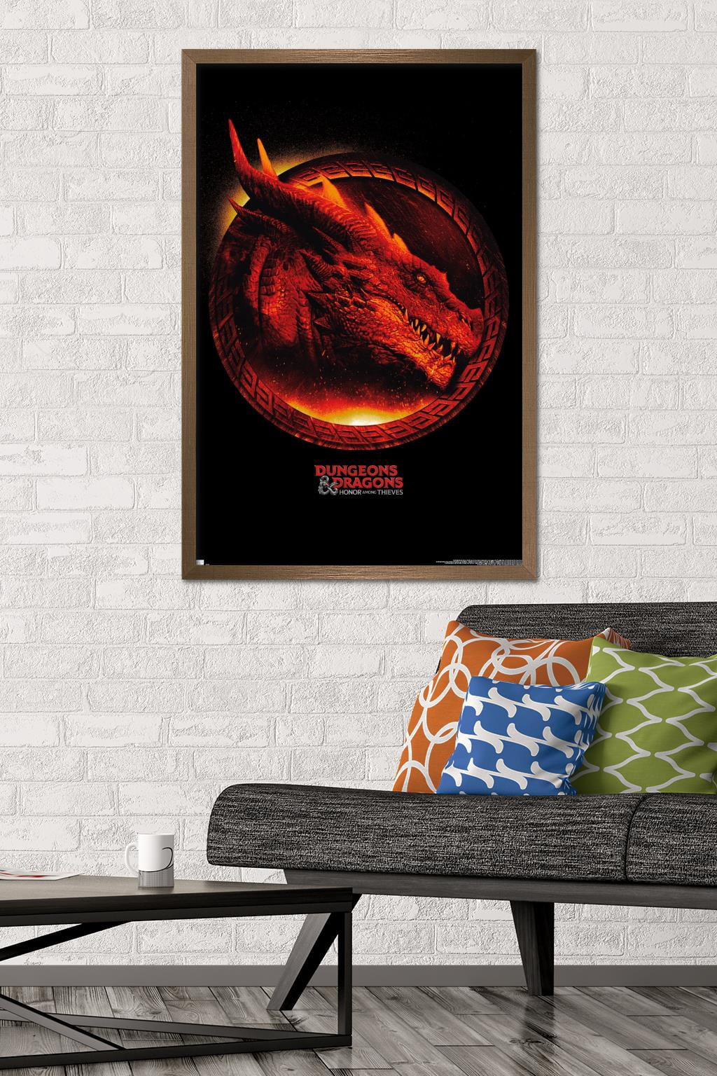 Dungeons And Dragons - Honor Among Thieves - Dragon Wall Poster, 22.375" x 34" Framed