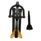 thumbnail image 2 of BRIGHTFUFU Soporte plegable portátil para saxofón alto tenor, trípode para saxofón, accesorios para saxofón, clarinete, flauta (negro), 2 of 8