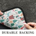 thumbnail image 6 of Christmas Gift and Deer Pattern Door Rugs,Washable Non Slip Door Mats Indoor,Decorative Door Mats,Entry Mat Indoor for Entrance,Bedroom,Kitchen,Bathroom,30"x17", 6 of 6