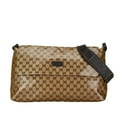 thumbnail image 1 of Pre-Owned Gucci GG Crystal Shoulder Bag 272350 Beige PVC Leather Women's GUCCI (Good), 1 of 10