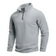 thumbnail image 1 of pstuiky camisas de manga larga para hombre, Sudadera con capucha para hombre, estilo casual, de color liso, de manga larga y con cremallera, estilo cárdigan camisetas de hombre xxxl, 1 of 6