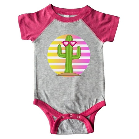 

Inktastic Cactus Cute Girls Sunset Gift Baby Girl Bodysuit
