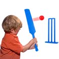 thumbnail image 1 of Kids Cricket Set Funny Nonslip Handle Sports Game Set Ball Game Set for Backyard, 1 of 10