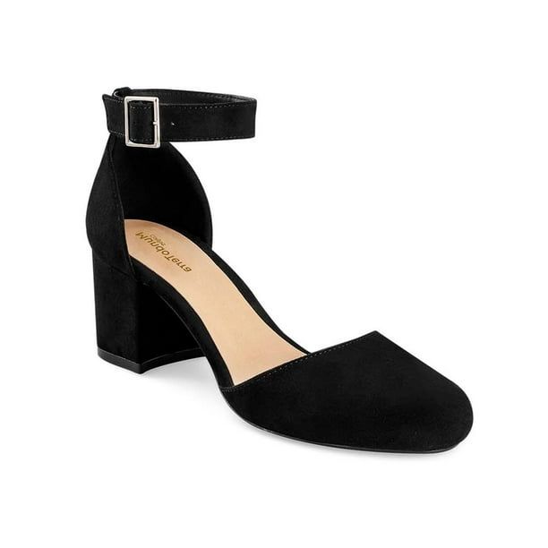 Zapatilla Negra para Dama Mundo Terra Con Pulsera Bodega Aurrera