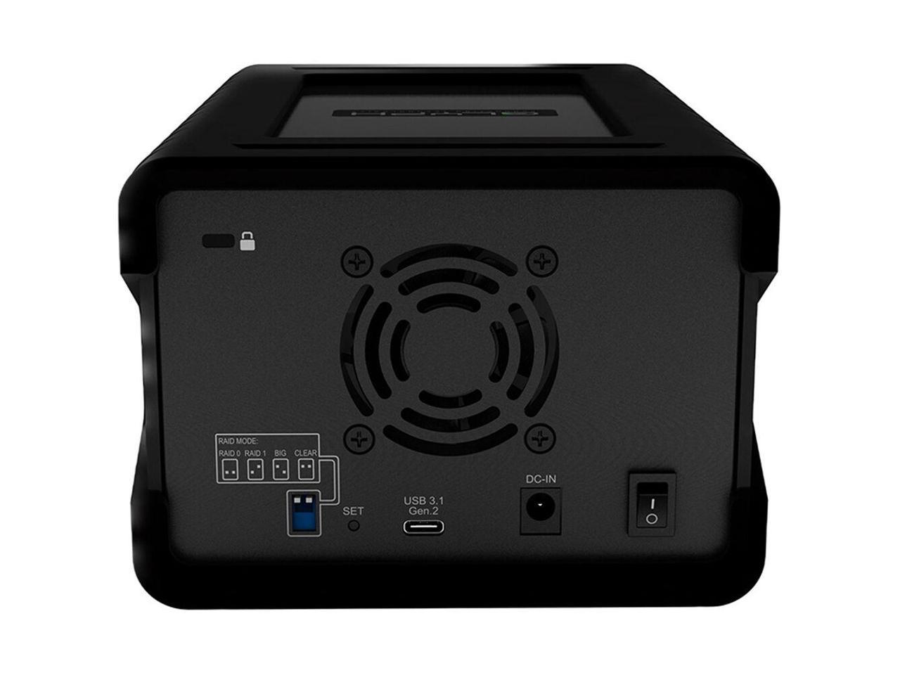 Glyph Technologies 8TB Blackbox PRO RAID 2-Bay RAID Array  BBPR8000RAID