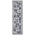 thumbnail image 3 of Concord Global Trading 32364 3 x 5 ft. Positano Siena Trellis Rectangle Rectangle Area Rug, Gray, 3 of 5