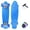 Blue, variant on Waymax Beginner Adults Skateboards Cruiser Skateboard with T-Tool Included, Black, 27" x 7.5"