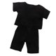 thumbnail image 1 of Traje de pantalón negro Zulema Ropa deportiva para muñeca americana 18 pulgadas, 1 of 8