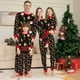 thumbnail image 3 of Conjunto de pijamas de Navidad para la familia, ropa de dormir suave con estampado de alces para madre, papá, niños y bebés, pijamas de Navidad para familia, 3 of 4