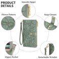 thumbnail image 7 of FALAN MULE Wallets for Women RFID Blocking Vegan Leather wristlet wallet Trifold Clutch Large Capacity Credit Card Holder, 7 of 7