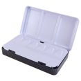thumbnail image 2 of 1 Set Empty Watercolor Tin Large Watercolor Storage Box Metal Paint Case (Black), 2 of 6