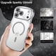 thumbnail image 3 of Funda BENTOBEN para iPhone 17 Pro de 6.3 pulgadas con purpurina transparente MagSafe, 3 of 8