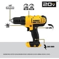 thumbnail image 3 of Kit de Taladro/Destornillador DeWalt DCK240C2, 3 of 3