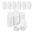 thumbnail image 5 of Hemoton 2pcs Empty Medicine Bottle 20pcs White Plastic Vials With Screw Cap Fish Oil Tablet Holder Box Container Reagent Bottle Jar 20ml, 5 of 8