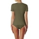 thumbnail image 2 of Bikini de Mujer Trajes de Baño Bikini con Ruffles Conjunto con Sujetador Acolchado Extraíble, Pantalones Cortos de Cintura Alta para la Playa, 2 of 3