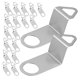 thumbnail image 5 of Nestingho 20Ud Accesorio Gancho De De Pared En Aleación Plata Para Reparación Y Montaje, 5 of 8