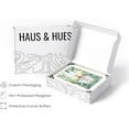 thumbnail image 6 of HAUS AND HUES Set of 3 Tropical Framed Art, Tropical Wall Art, Boho Wall Art, Boho Pictures Wall Decor, Tropical Paintings for Wall, Female Wall Decor, Boho Paintings (24x36, Framed Beige), 6 of 6