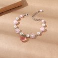 thumbnail image 1 of Bracelet Mode Style Pastoral Résine Fruit Fraise Fleur de Prunier Perle Bijoux Mode pour Femmes, 1 of 5