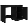 thumbnail image 2 of vidaXL Desk Black 100x50x76 cm Engineered Wood, 2 of 5