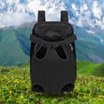thumbnail image 3 of Mochila Para Mascotas Bolsa de transporte para gatos, mochila para perros de malla transpirable para perros pequeños y gatos (negro S) Ndcxsfigh Libre de BPA, 3 of 7