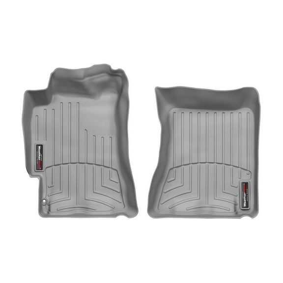 WeatherTech Custom Fit FloorLiners compatible with Subaru Impreza WRX, Impreza WRX STi, Impreza - 1st Row (Driver & Passenger), Grey