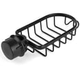 thumbnail image 3 of Sink Caddy Organizer, Anti-Corrosion Rust- Ventilated Hanging Firm Drainer Caddy, For Sink Kitchen Black, 3 of 8