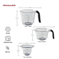 thumbnail image 2 of Pichets Doseurs KitchenAid KQ298OSOBA Ensemble Gourmet de 3 Onyx, 2 of 4