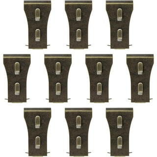 Booda Brand Brick Hook Clips (4 Pack) for Hanging Outdoors, Brick Hangers  Fits Standard Size Brick