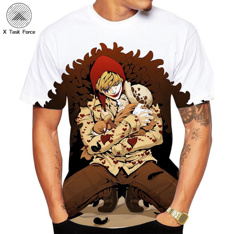 One Piece Corazon T Shirts Cosplay Tee 