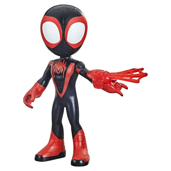 Marvel Spidey and His Amazing Friends Miles Morales Supersized Action Figure, Ages 3